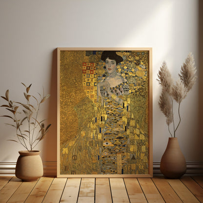 GUSTAV KLIMT - Portrait of Adele Bloch - Bauer I (The Lady In Gold) - Pathos Studio - Art Prints