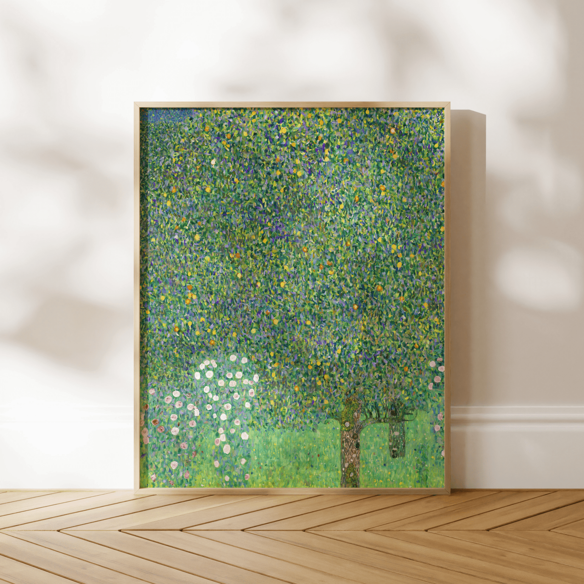 GUSTAV KLIMT - Rosebushes Under The Trees - Pathos Studio - Art Prints