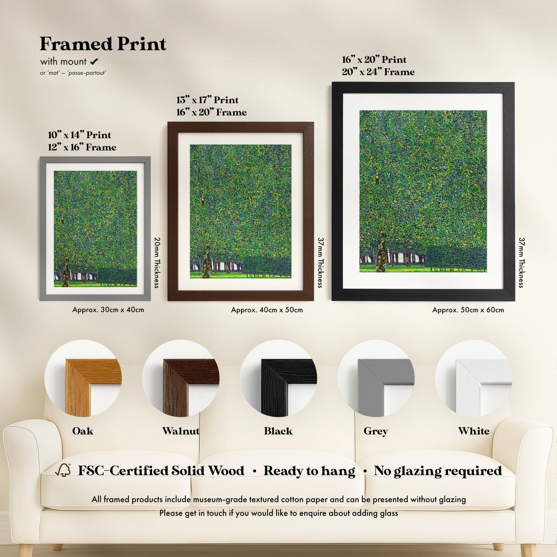Gustav Klimt - The Park | Art Prints | Pathos Studio