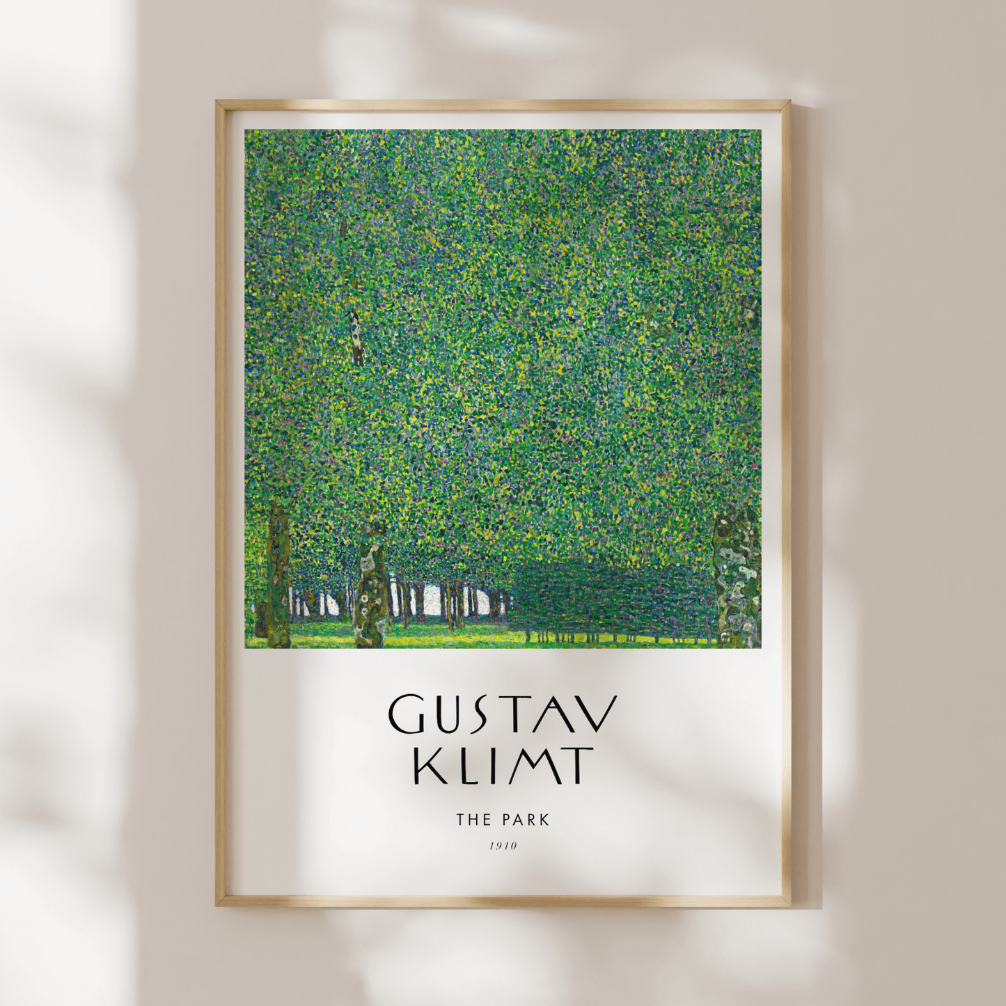 GUSTAV KLIMT - The Park (Poster Style) - Pathos Studio - Art Prints