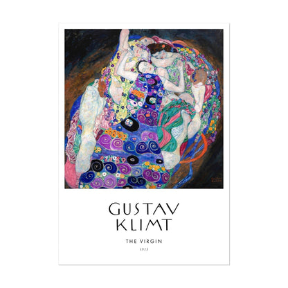GUSTAV KLIMT - The Virgin / Maiden (Poster Style) - Pathos Studio -