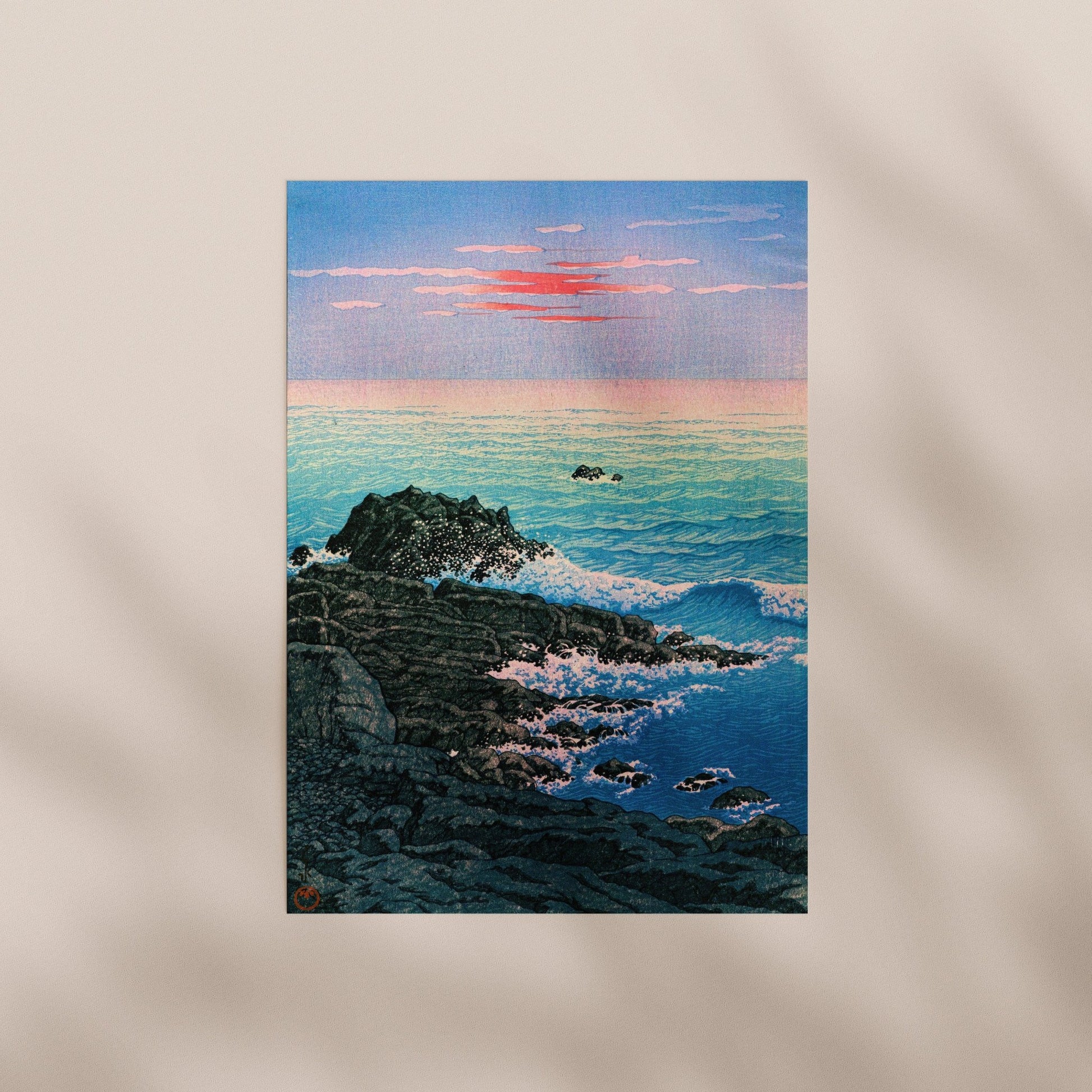 Hasui Kawase - Morning at Cape Inubo | Art Prints | Pathos Studio