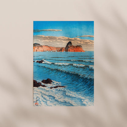 Hasui Kawase - Morning Sea, Shiribeshi | Art Prints | Pathos Studio