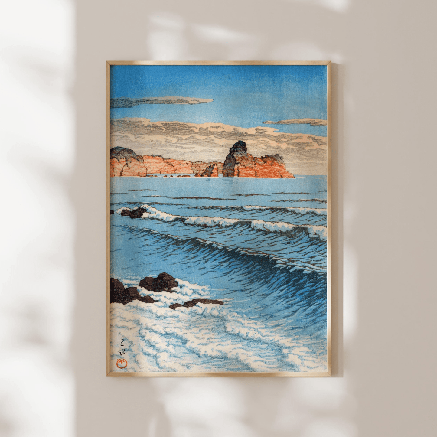 HASUI KAWASE - Morning Sea, Shiribeshi - Pathos Studio - Art Prints
