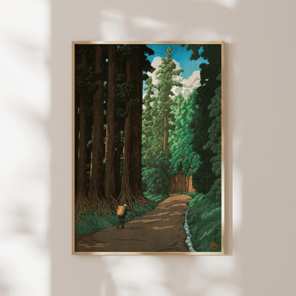 HASUI KAWASE - Road To Nikko - Pathos Studio - Art Prints