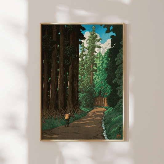 HASUI KAWASE - Road To Nikko - Pathos Studio - Art Prints