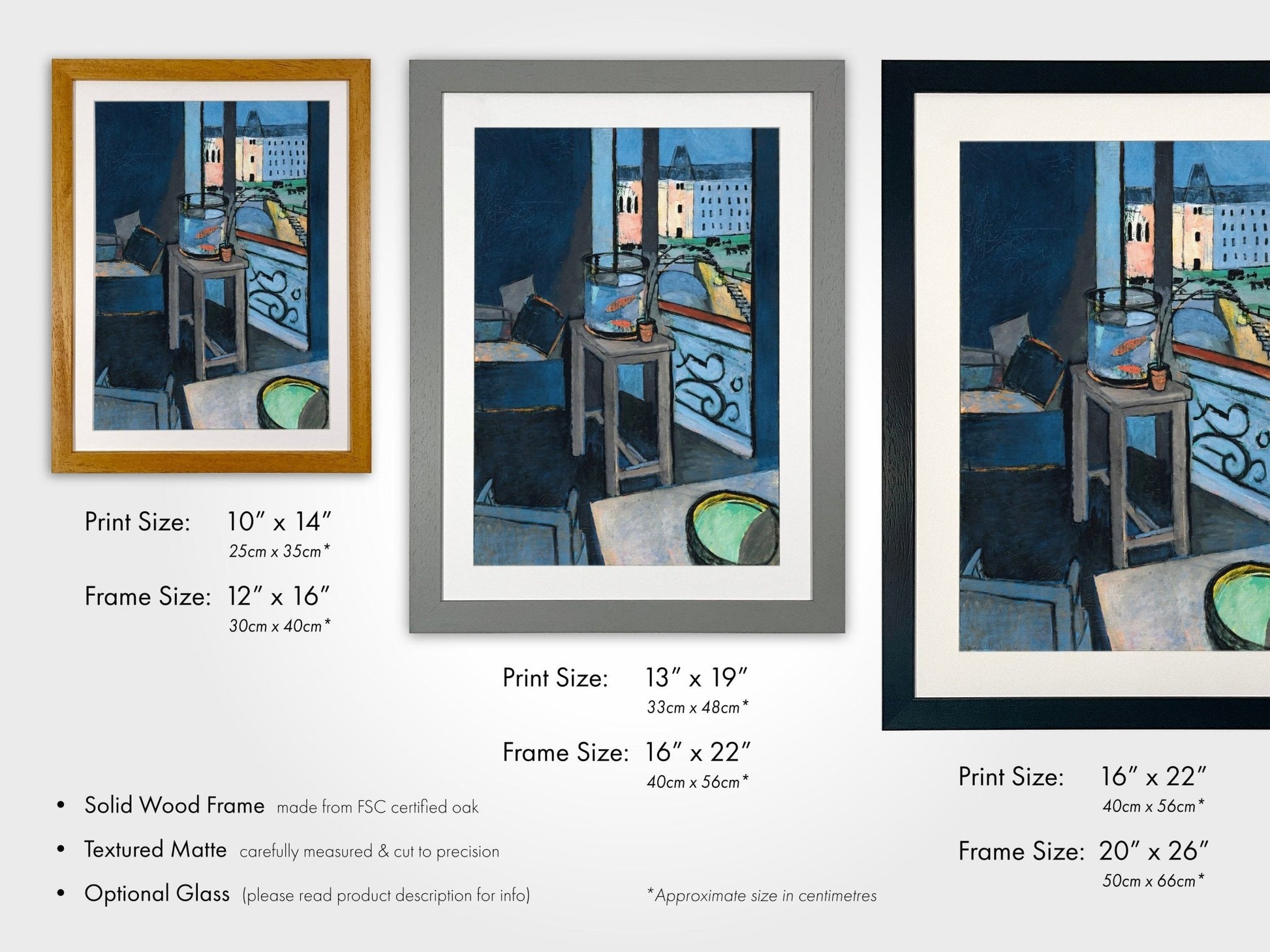 HENRI MATISSE - Interior With A Goldfish Bowl - Pathos Studio - Art Prints