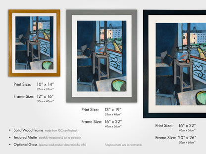 HENRI MATISSE - Interior With A Goldfish Bowl - Pathos Studio - Art Prints