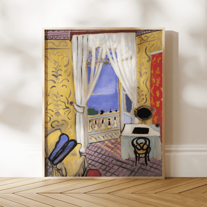 Henri Matisse - Interior With A Violin Case, Nice | Art Prints | Pathos Studio