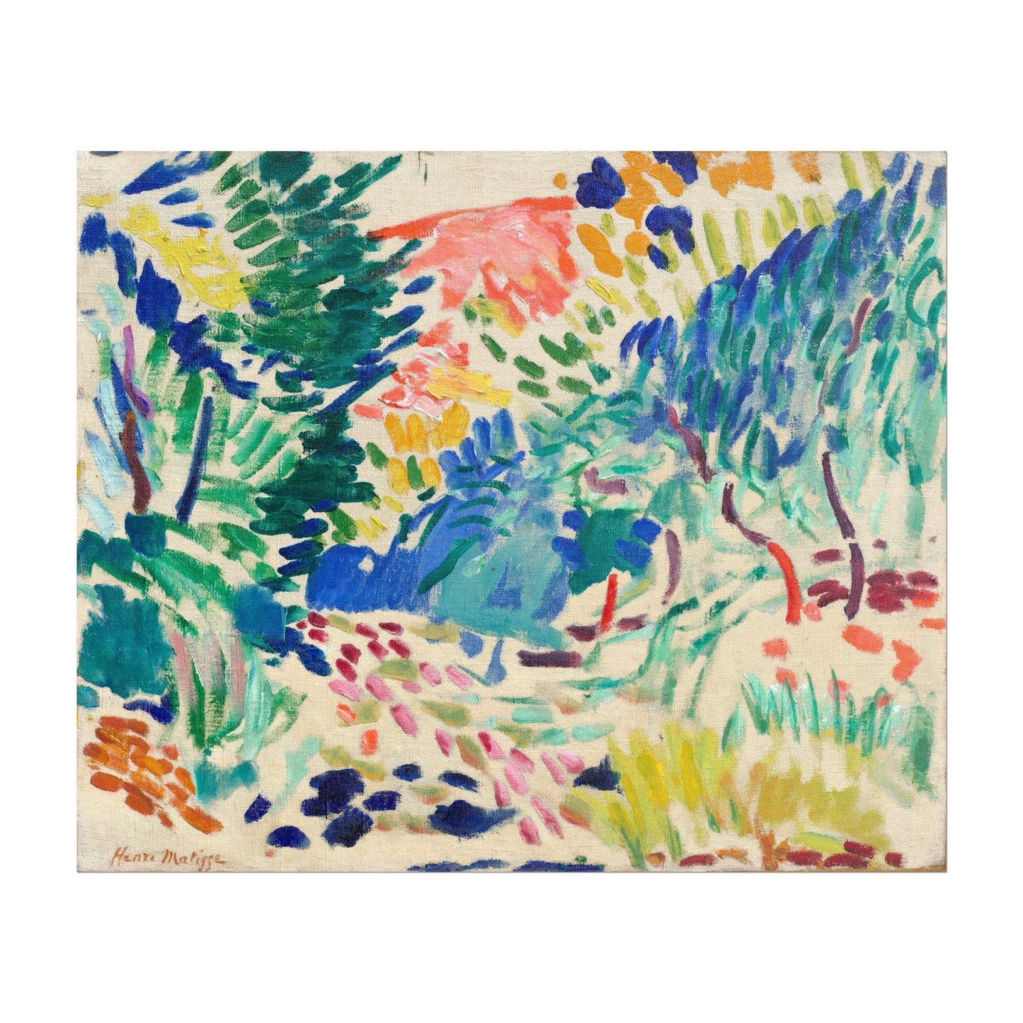 Henri Matisse - Landscape at Collioure | Art Prints | Pathos Studio