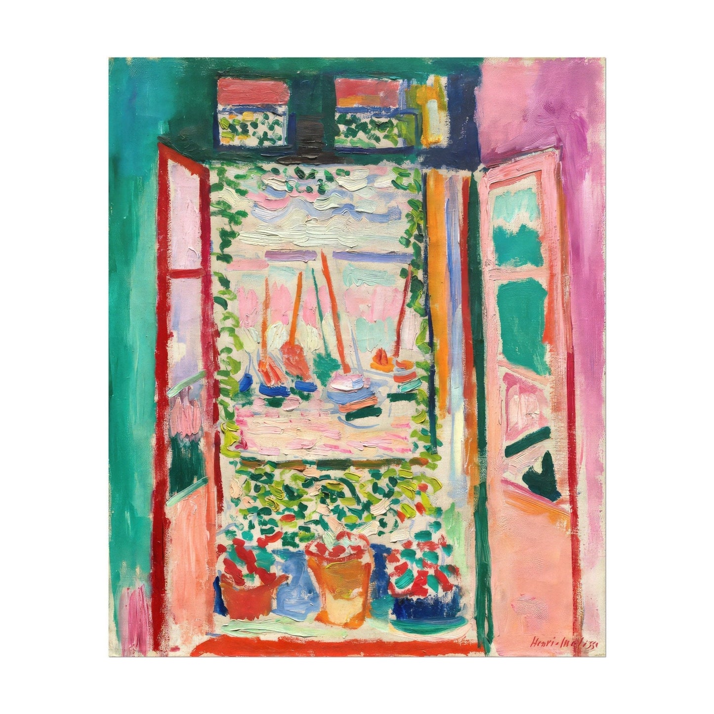Henri Matisse - Open Window | Art Prints | Pathos Studio