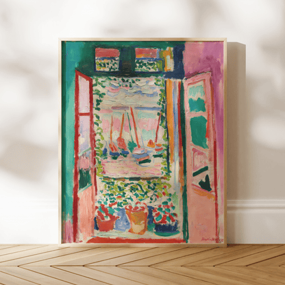 Henri Matisse - Open Window | Art Prints | Pathos Studio