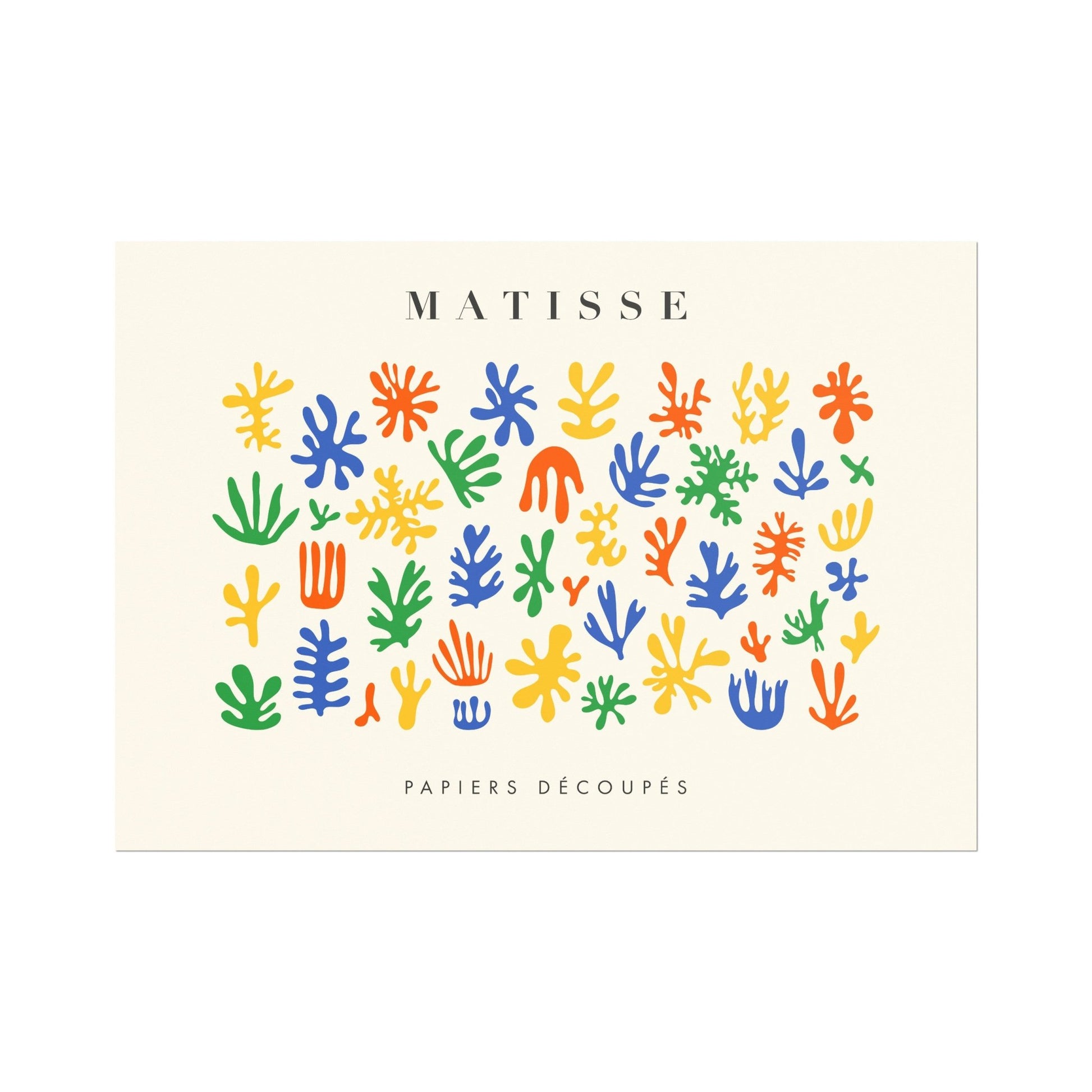 Henri Matisse - Papier Découpés (Exhibition Poster) | Art Prints | Pathos Studio