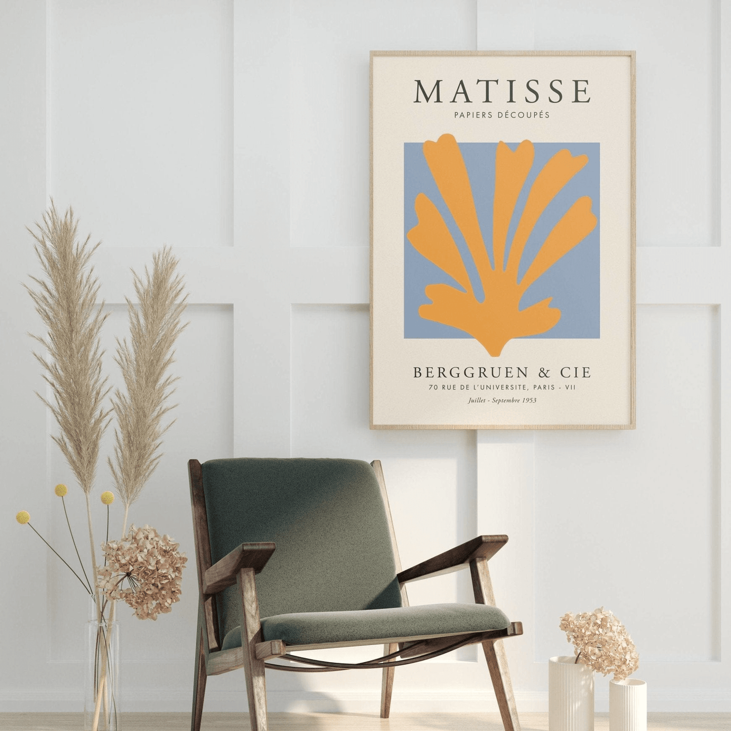 Henri Matisse - Papier Découpés (Exhibition Poster) | Art Prints | Pathos Studio