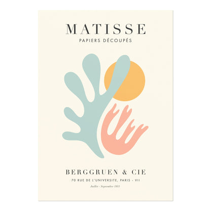 Henri Matisse - Papier Découpés (Exhibition Poster) | Art Prints | Pathos Studio