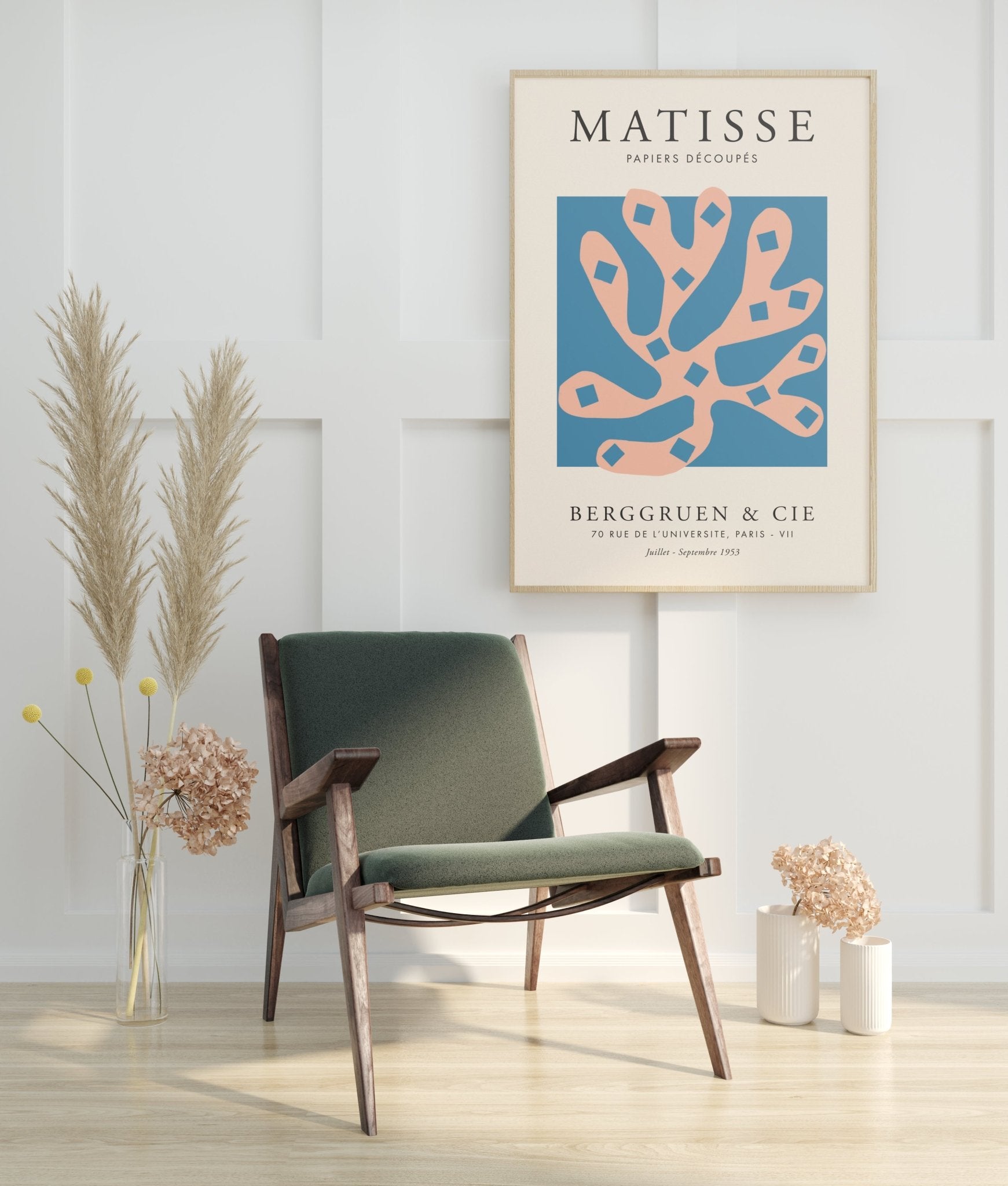 Henri Matisse - Papier Découpés (Exhibition Poster) | Art Prints | Pathos Studio