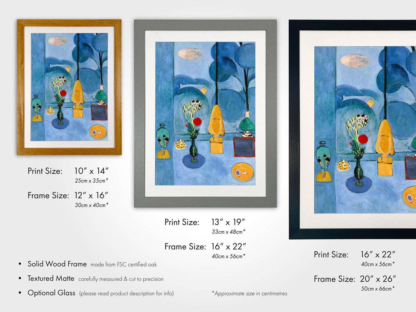 Henri Matisse - The Blue Window | Art Prints | Pathos Studio