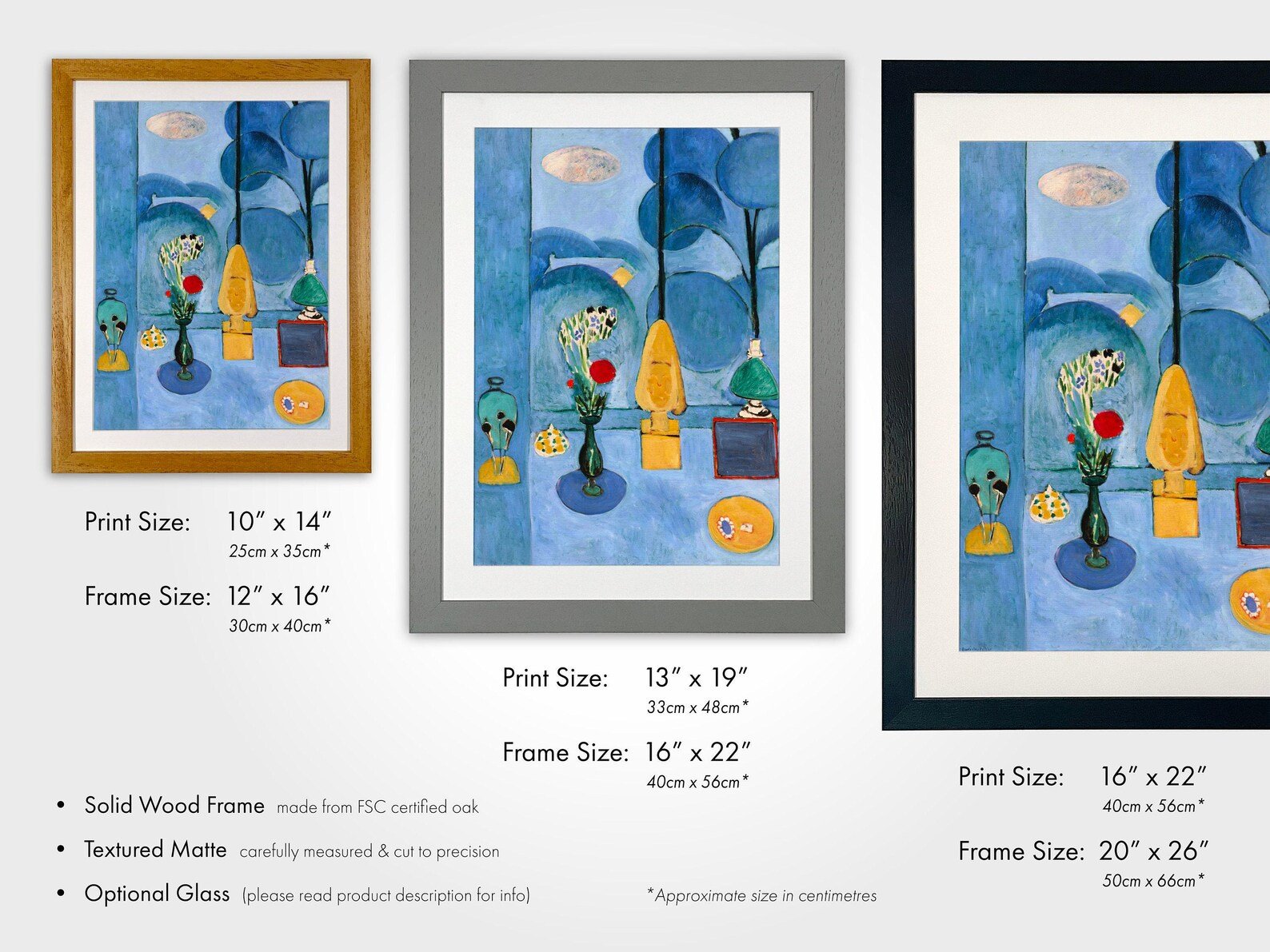 Henri Matisse - The Blue Window | Art Prints | Pathos Studio