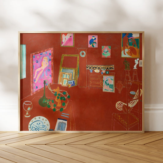 Henri Matisse - The Red Studio | Art Prints | Pathos Studio