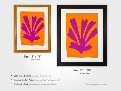 Henri Matisse - Violet Leaf | Art Prints | Pathos Studio