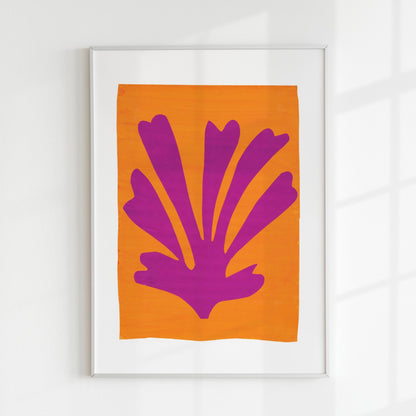Henri Matisse - Violet Leaf | Art Prints | Pathos Studio