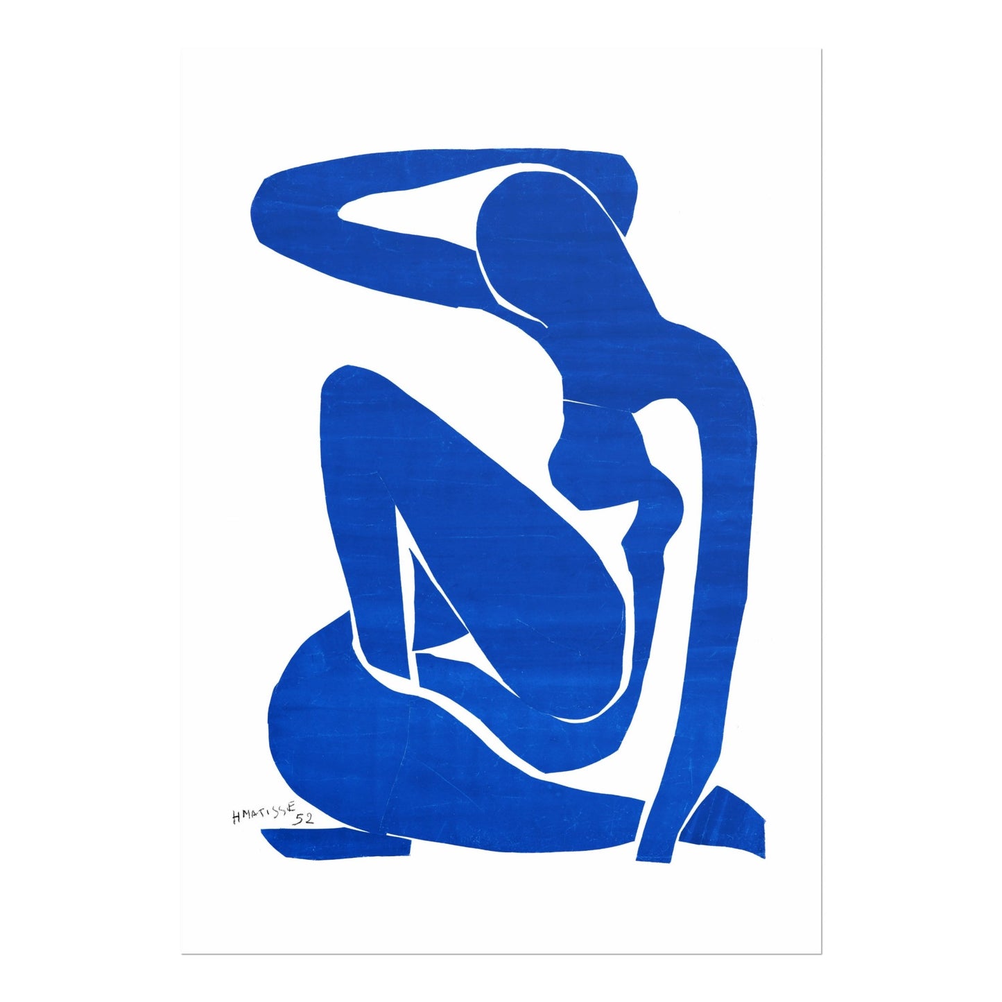 Henri Matisse - Woman Cut - Out from 'The Blue Nudes' | Art Prints | Pathos Studio