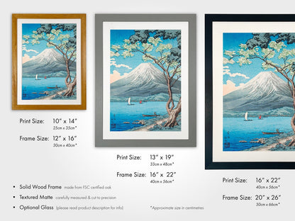HIROAKI TAKAHASHI - Mount Fuji From Lake Yamanaka - Pathos Studio -