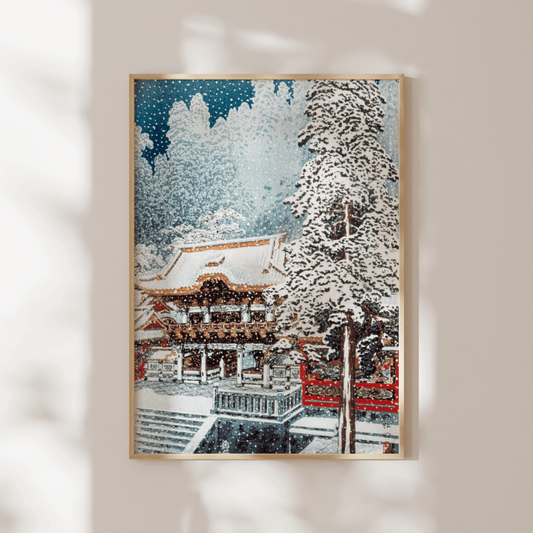 HIROAKI TAKAHASHI - The Yōmei Gate at Nikkō - Pathos Studio - Art Prints