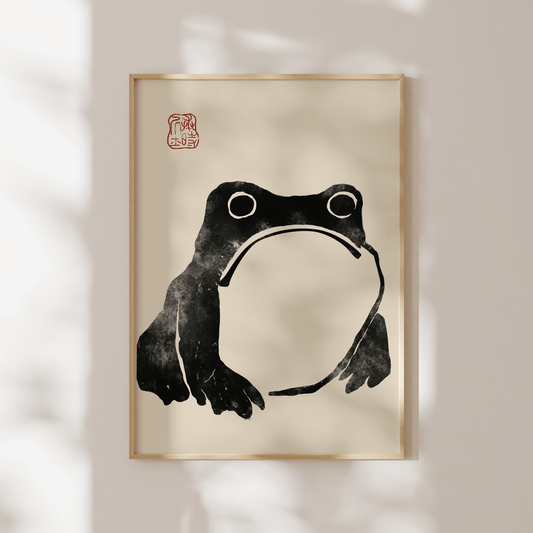 Japanese Frog #1 - Pathos Studio - Art Prints