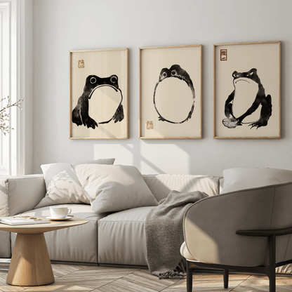 Japanese Frog #2 - Pathos Studio - Art Prints
