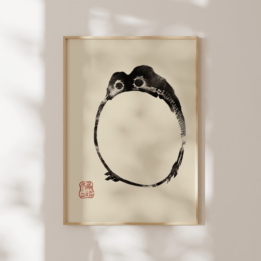 Japanese Frog #2 - Pathos Studio - Art Prints