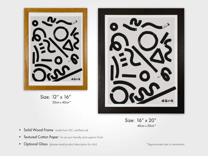 Japanese Ink (Modern Abstract Art) - Pathos Studio - Art Prints