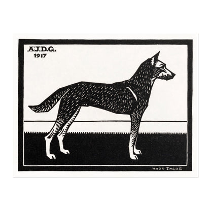 Julie De Graag - Dog | Art Prints | Pathos Studio