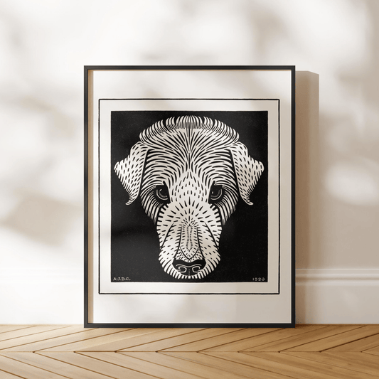 Julie De Graag - Dog's Head | Art Prints | Pathos Studio