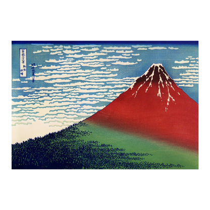 KATSUSHIKA HOKUSAI - Fine Wind, Clear Morning - Pathos Studio - Art Prints