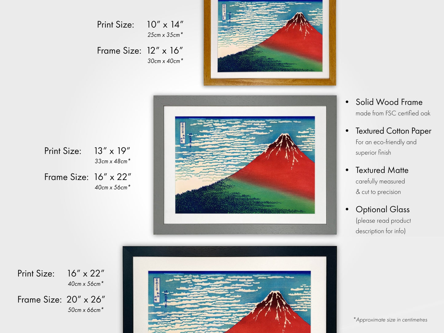 KATSUSHIKA HOKUSAI - Fine Wind, Clear Morning - Pathos Studio - Art Prints