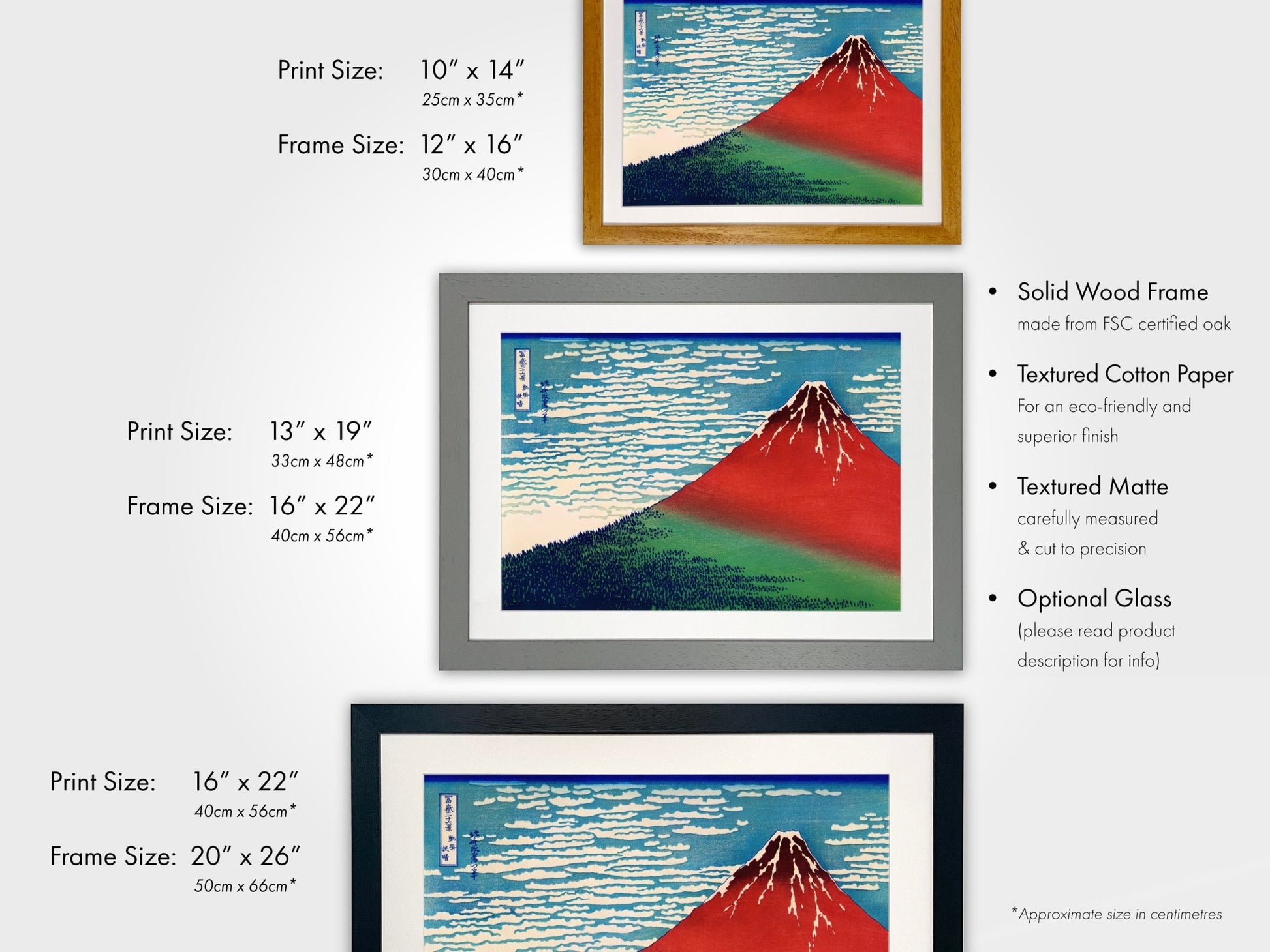 KATSUSHIKA HOKUSAI - Fine Wind, Clear Morning - Pathos Studio - Art Prints