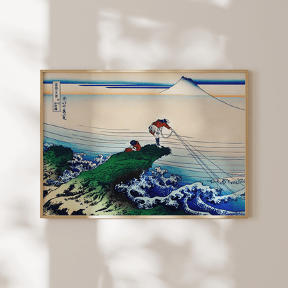 KATSUSHIKA HOKUSAI - Koshu Kajikazawa - Pathos Studio - Art Prints