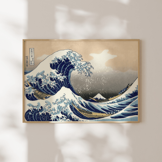 KATSUSHIKA HOKUSAI - The Great Wave Off Kanagawa - Pathos Studio - Art Prints