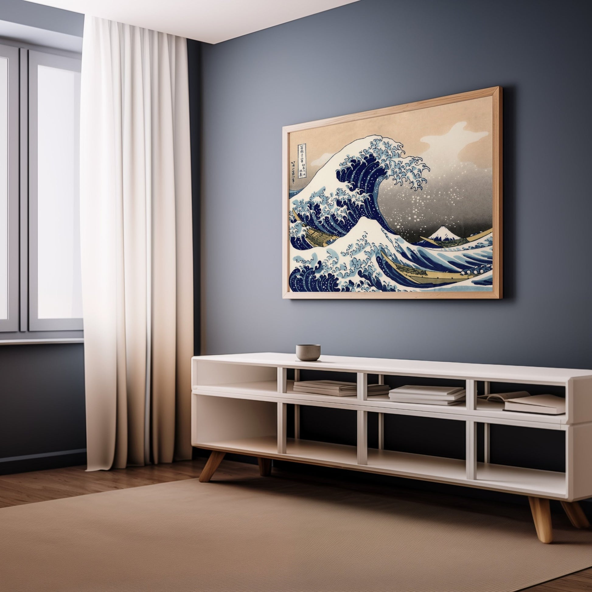 KATSUSHIKA HOKUSAI - The Great Wave Off Kanagawa - Pathos Studio - Art Prints