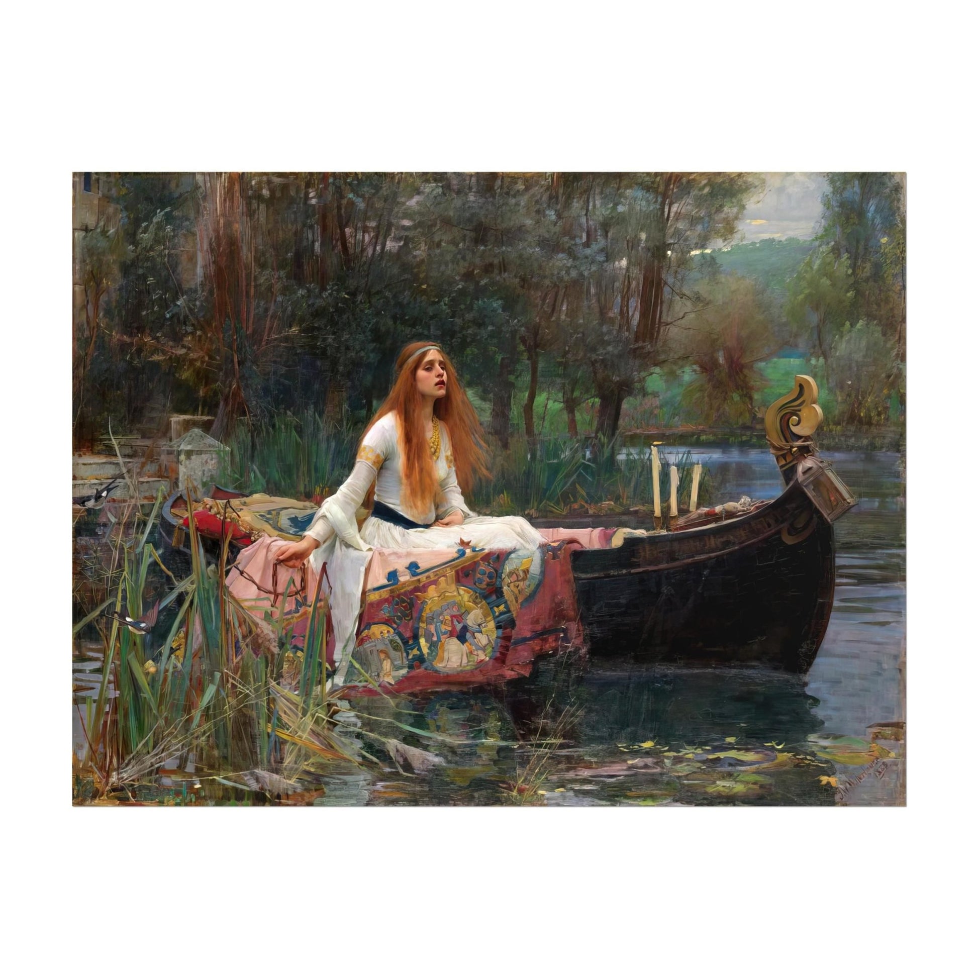 Lady Of Shalott by John William Waterhouse - Pathos Studio - Art Prints