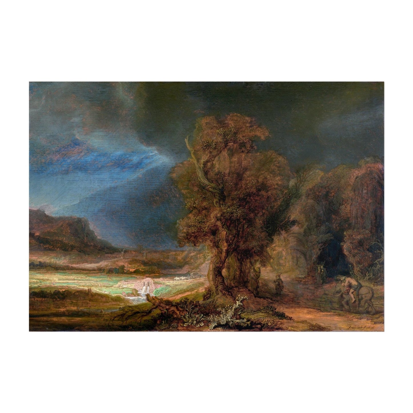 Landscape With The Good Samaritan - Pathos Studio - Art Prints