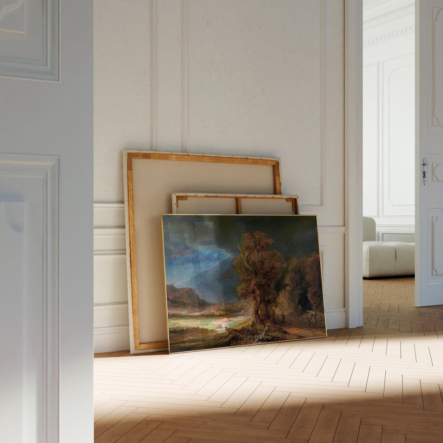 Landscape With The Good Samaritan - Pathos Studio - Art Prints