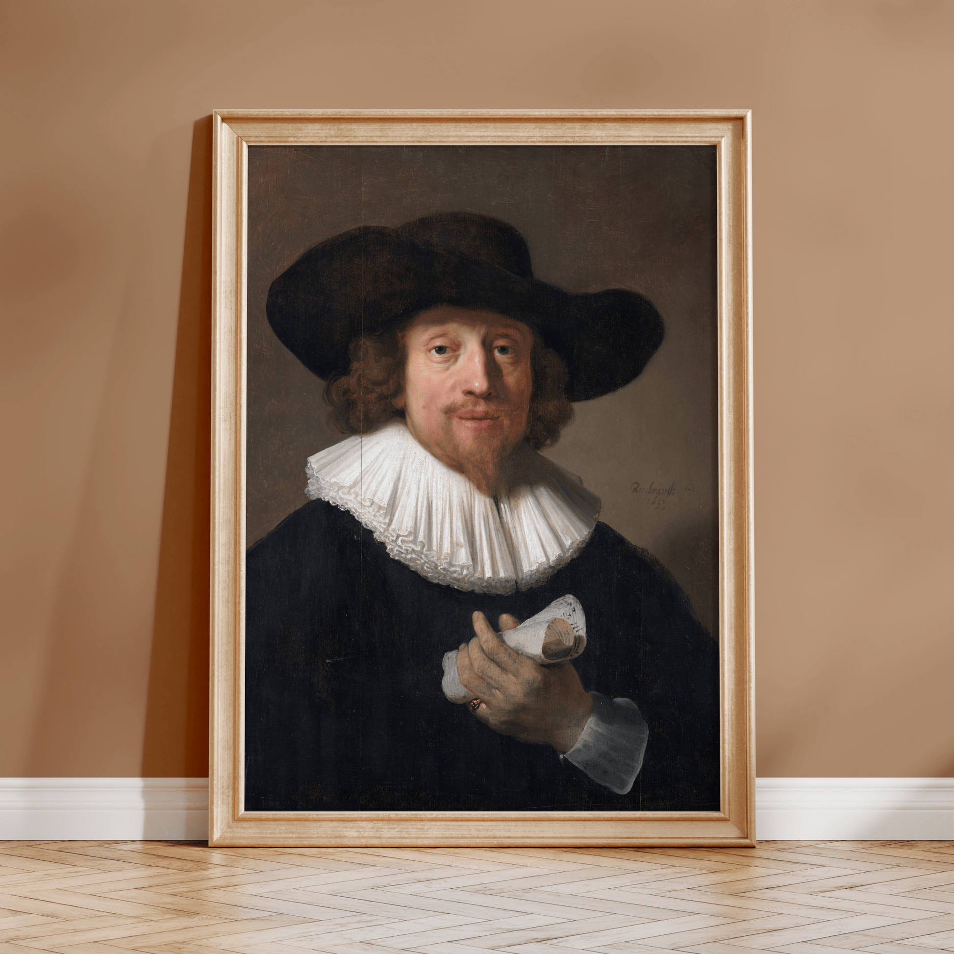 Man With A Sheet Of Music - Pathos Studio - Art Prints