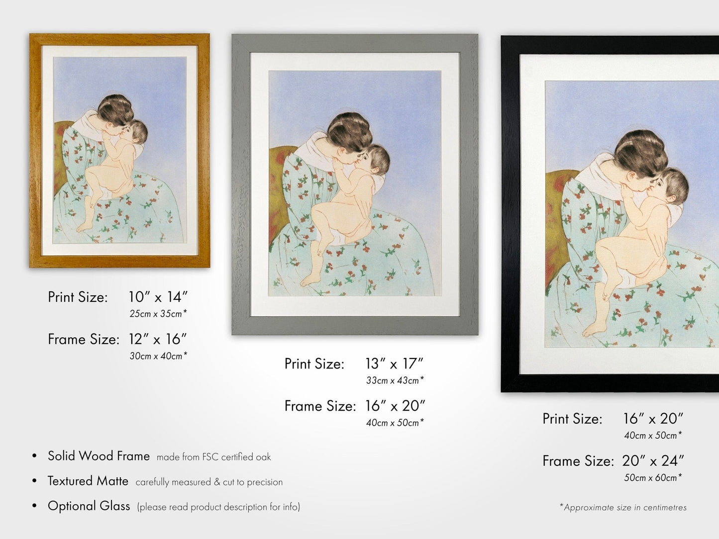 Mary Cassatt - Mother's Kiss | Art Prints | Pathos Studio