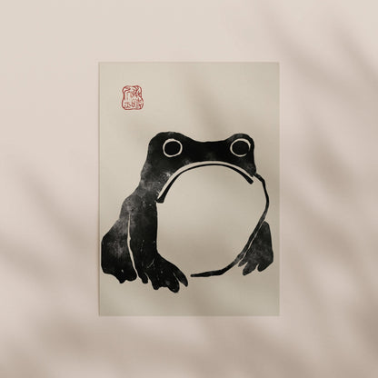 Matsumoto Hoji - Japanese Frog 1 | Art Prints | Pathos Studio