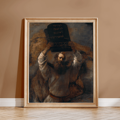 Moses Breaking The Tablets - Pathos Studio - Art Prints