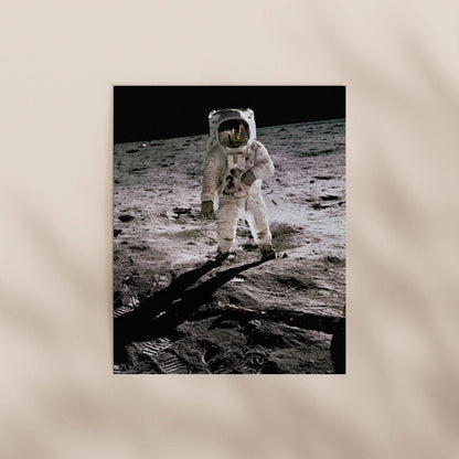 NASA - Buzz Aldrin on the Moon | Art Prints | Pathos Studio