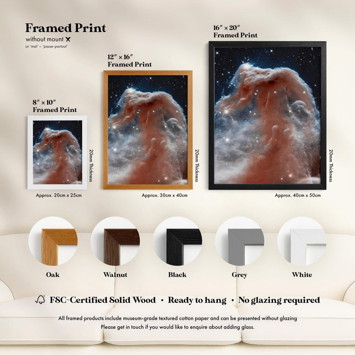 NASA - Horsehead Nebula | Art Prints | Pathos Studio