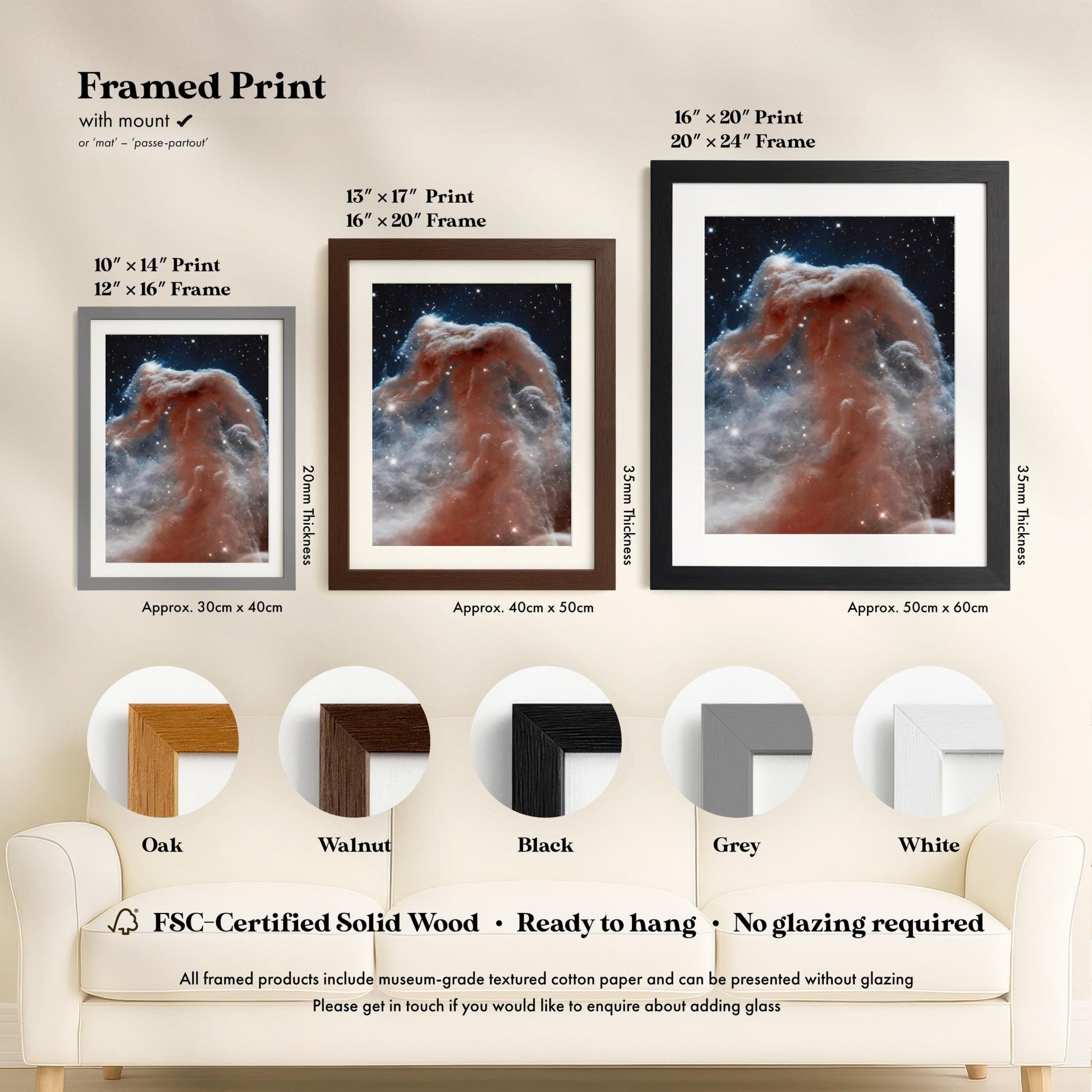 NASA - Horsehead Nebula | Art Prints | Pathos Studio